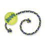 KONG SqueakAir Ball avec jouet en corde pour chien Taille M