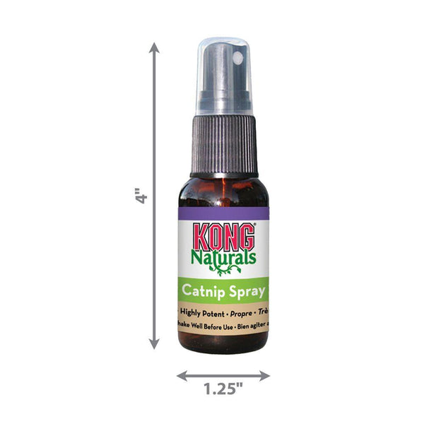 KONG Naturals Spray d'herbe à chat pour chats, 1 oz