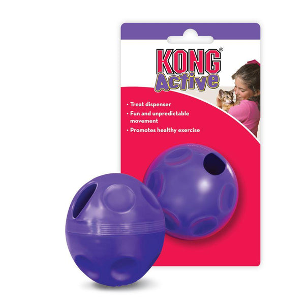 KONG Active Treat Ball Cat Toy