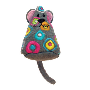 KONG Tropics Mouse Cat Toy, Color Varies