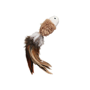 KONG Naturals Crinkle Fish Cat Toy, Color Varies, 2-pk