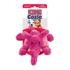 KONG Cozie Elmer the Elephant Dog Toy