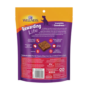 Wellness Grain-Free The Rewarding Life Beef & Turkey Soft & Chewy Dog Treats, 6-oz