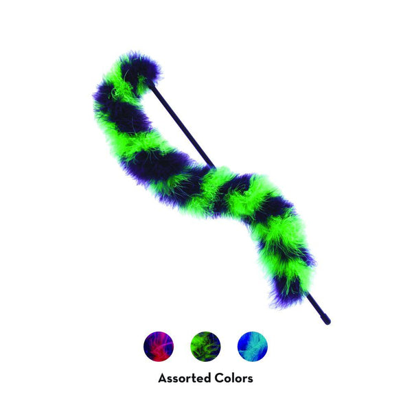KONG Active Twisted Boa Teaser Cat Toy, Color Varies
