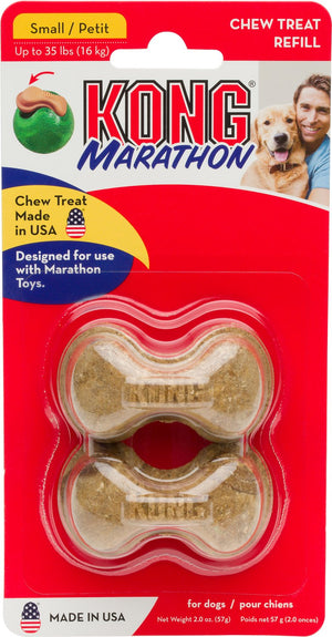 KONG Marathon Chew Refill Dog Treat, Small