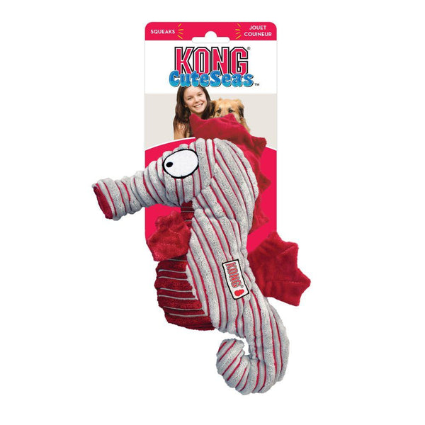 KONG CuteSeas Seahorse Dog Toy