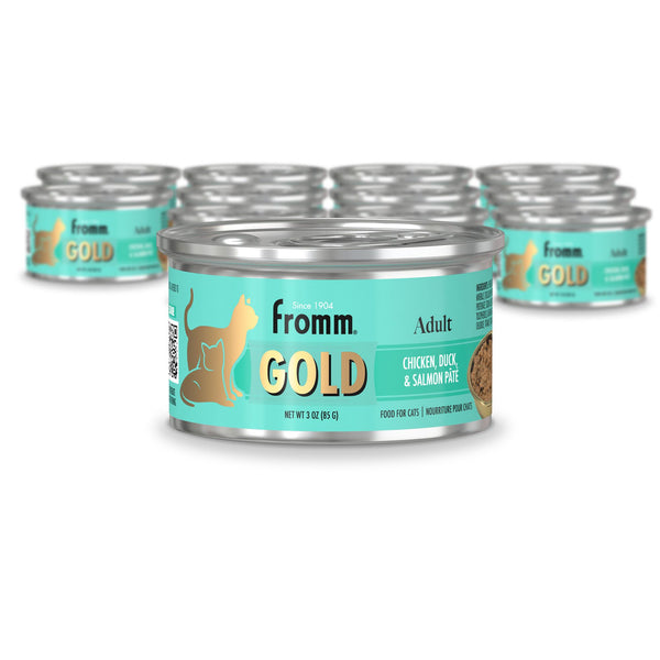 Gold Adult Chicken, Duck & Salmon Pâté Wet Cat Food
