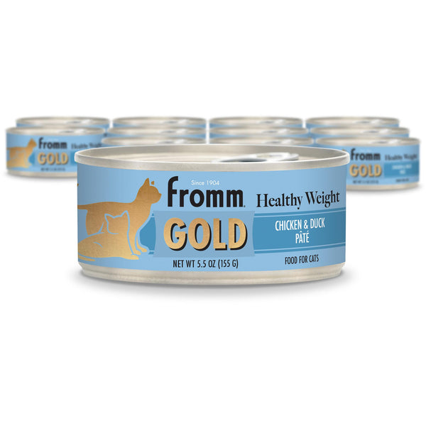 Gold Healthy Weight Chicken & Duck Pâté Wet Cat Food