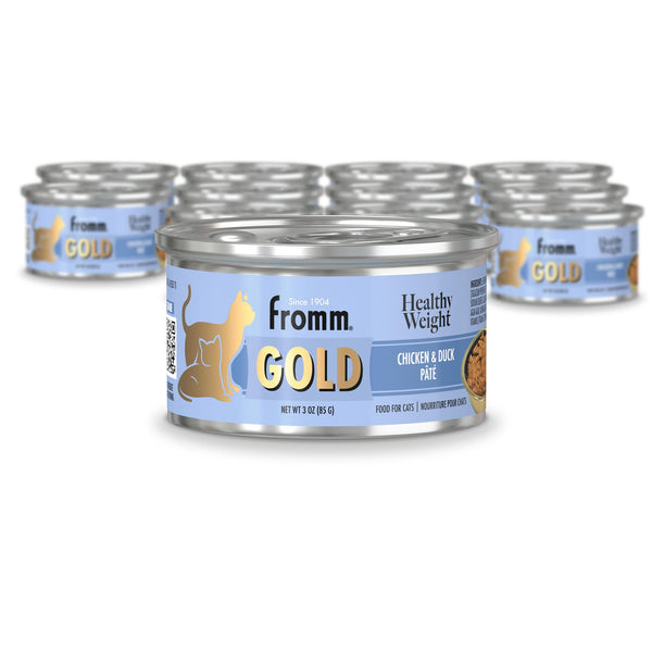 Gold Healthy Weight Chicken & Duck Pâté Wet Cat Food