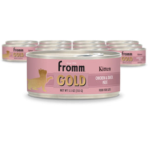 Gold Kitten Chicken & Duck Pâté Wet Cat Food