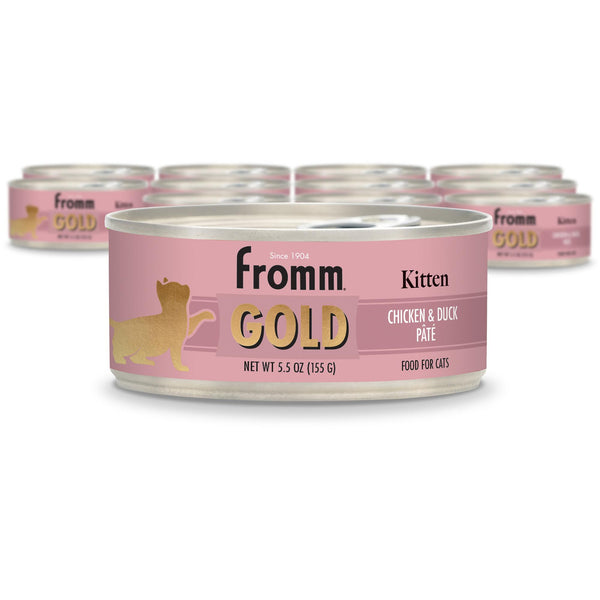 Gold Kitten Chicken & Duck Pâté Wet Cat Food
