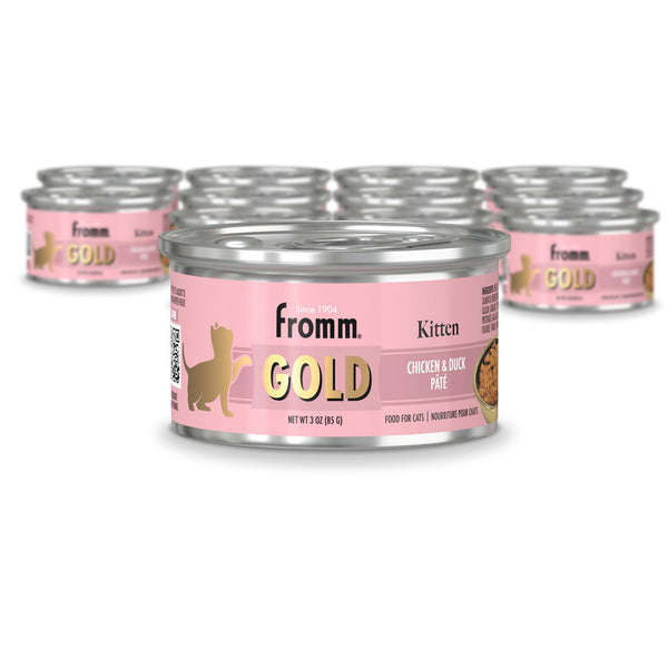 Gold Kitten Chicken & Duck Pâté Wet Cat Food