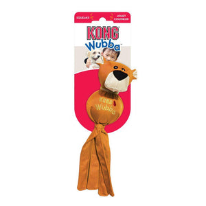 KONG Wubba Friends Ballistic Dog Toy, Color Varies