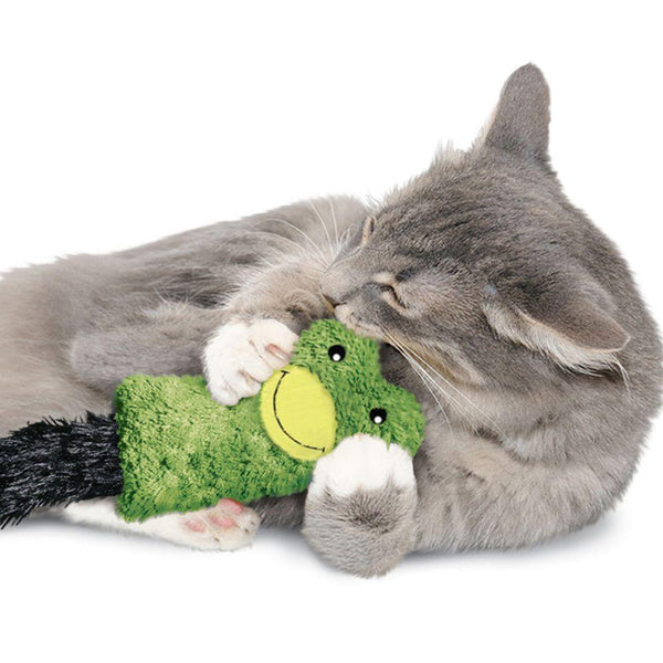 KONG Cozie Kickeroo Cat Toy, Character Varies