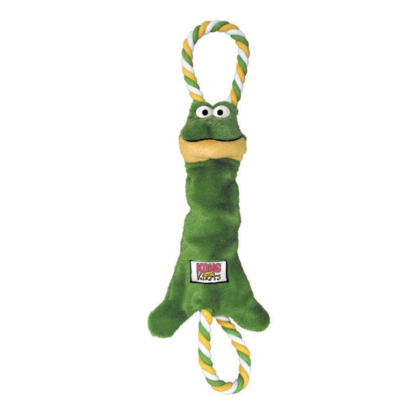 KONG Tuggerknots Frog Dog Toy