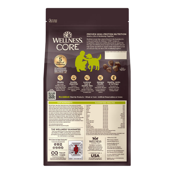 Wellness CORE Healthy Weight Turkey & Chicken Grain-Free Dry Dog Food