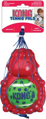 KONG Tennis Pals Lamb Dog Toy, Color Varies