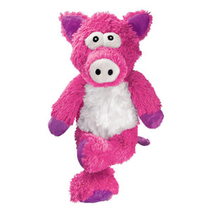 KONG Cross Knots Pig Dog Toy, Medium/Large