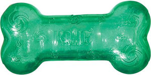 KONG Squeezz Crackle Bone pour chiens, couleur variable