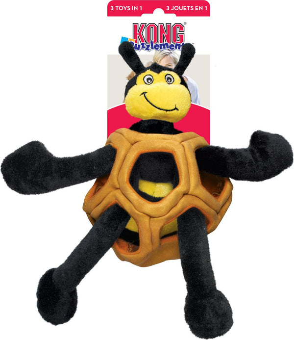 KONG Puzzlements Bee Dog Toy