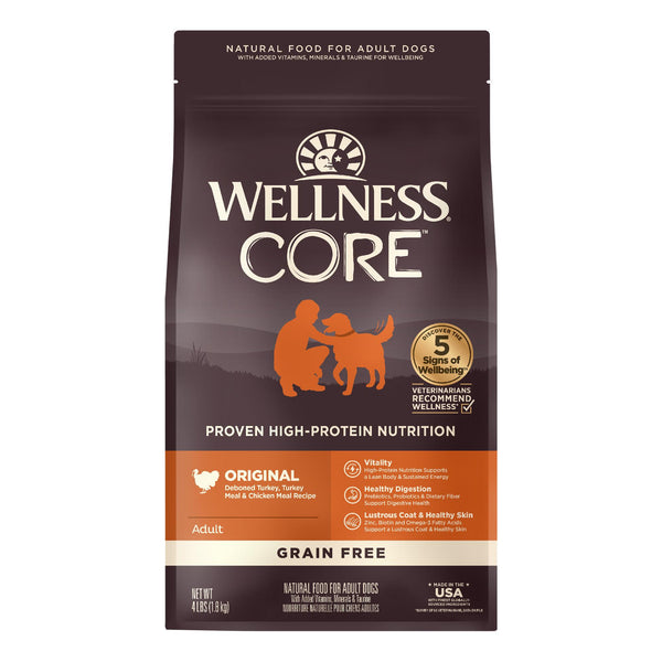 Wellness CORE Original Turkey & Chicken Grain-Free Dry Dog Food