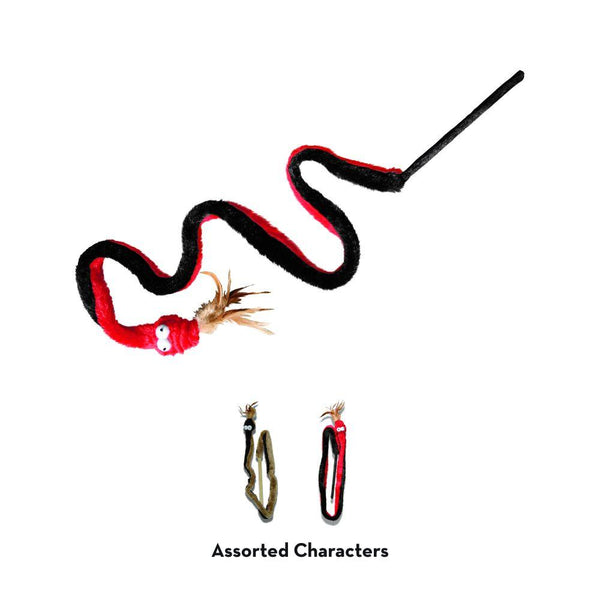KONG Teaser Snake Cat Toy, Assorted