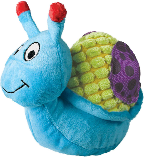 KONG Picnic Patches Snail Dog Toy, Small/Medium
