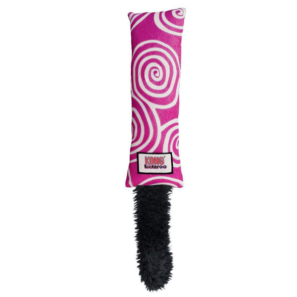 KONG Kickeroo Swirl Cat Toy, Assorted
