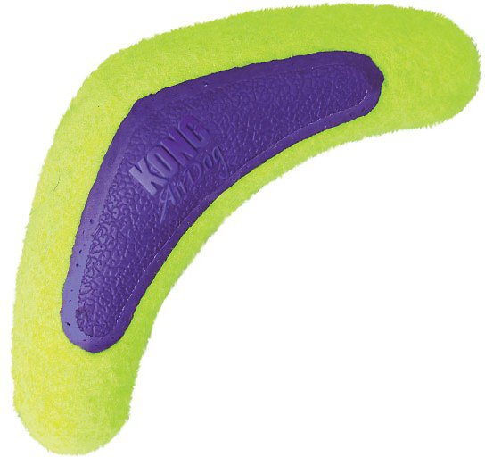 KONG Air Squeaker Boomerang Jouet pour chien