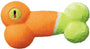 KONG AirDog Off/On Squeaker Bone Dog Toy, Color Varies