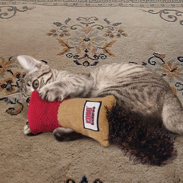 KONG Kickeroo Cuddler Cat Toy, Color Varies