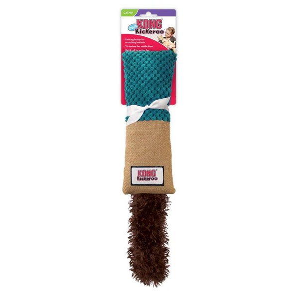 KONG Kickeroo Cuddler Cat Toy, Color Varies