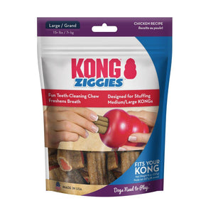 KONG Ziggies Gâteries pour chiens, grand