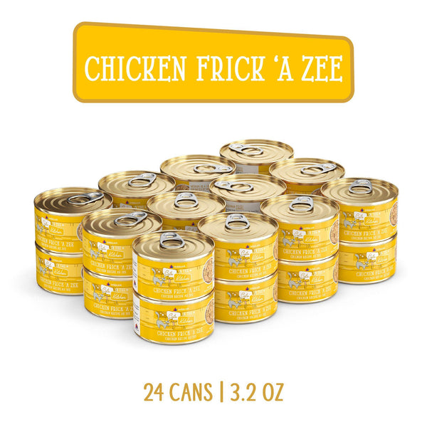 Cats in the Kitchen Chicken Frick 'A Zee Chicken Recipe Au Jus Wet Cat Food Can