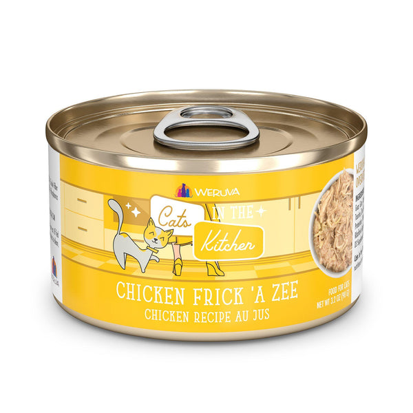 Cats in the Kitchen Chicken Frick 'A Zee Chicken Recipe Au Jus Wet Cat Food Can