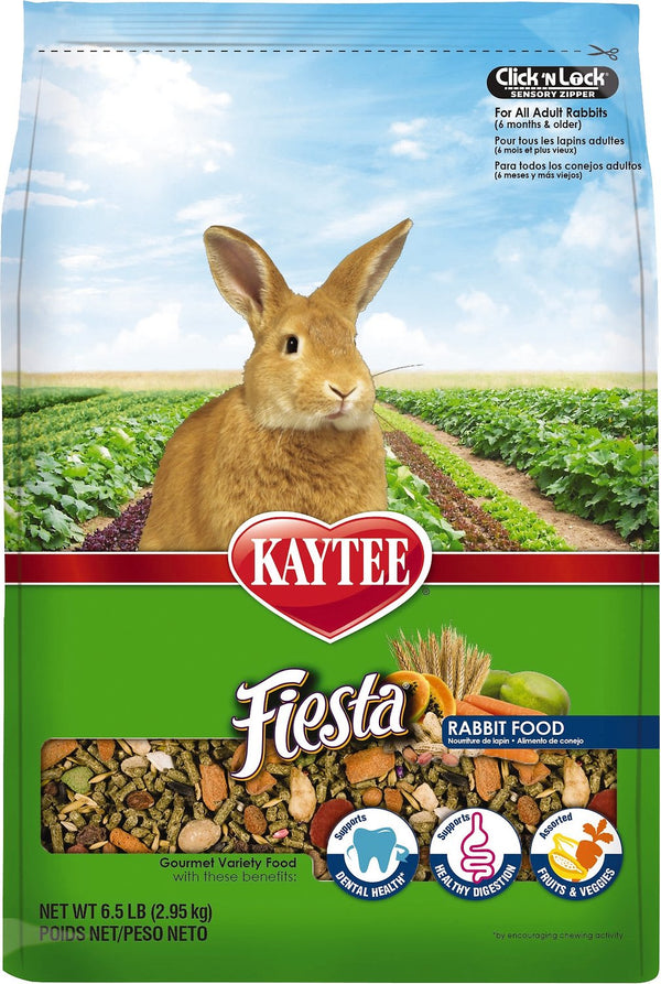 Kaytee Fiesta Gourmet Variety Diet Rabbit Food