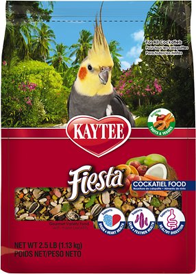 Kaytee Fiesta Variety Mix Cockatiel Bird Food