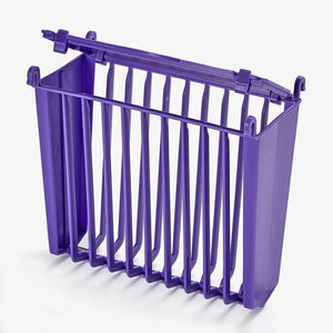 Kaytee Hay Buffet Feeder with Snap-Lock Lid for Small Animals, Color Varies, 3.75 x 7 x 10.25-in