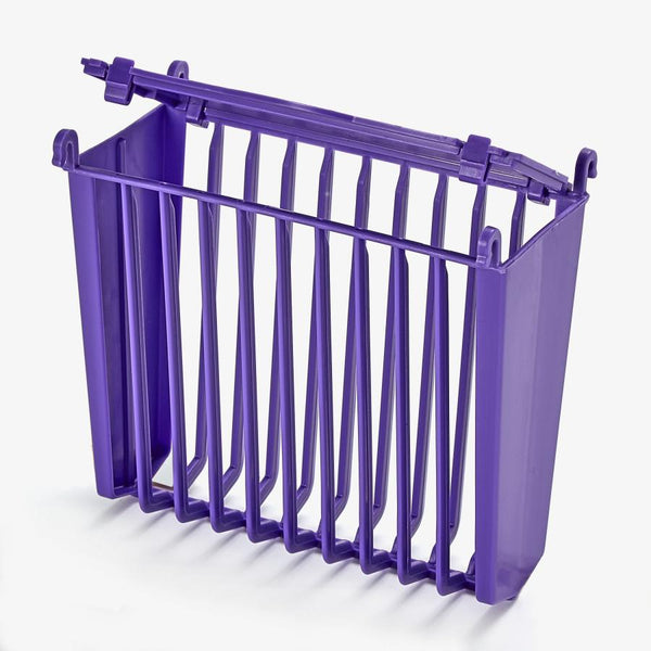 Kaytee Hay Buffet Feeder with Snap-Lock Lid for Small Animals, Color Varies, 3.75 x 7 x 10.25-in
