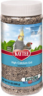 Kaytee Forti-Diet Pro Health Hi-Calcium Grit Bird Supplement, 21-oz jar