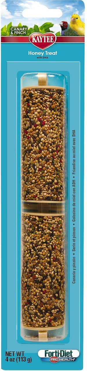 Kaytee Forti-Diet Pro Health Honey Canary & Finch Treat Sticks, 4-oz