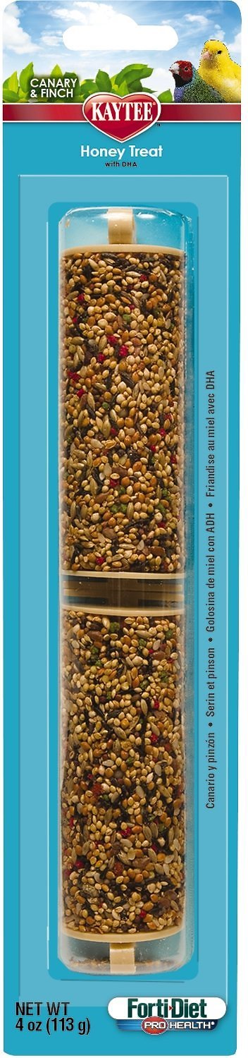 Kaytee Forti-Diet Pro Health Honey Canary & Finch Treat Sticks, 4-oz