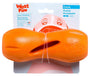 West Paw Jouet pour chien Zogoflex Qwizl, Mandarine