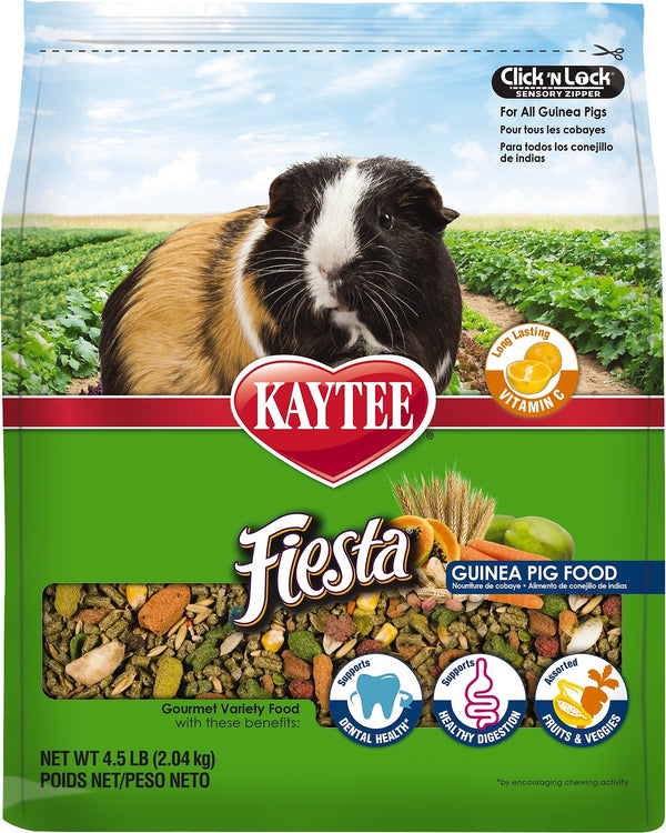 Kaytee Fiesta Gourmet Variety Diet Guinea Pig Food