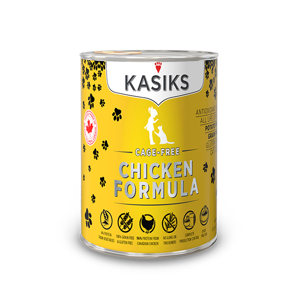 KASIKS Cage-Free Chicken Formula Grain-Free Canned Cat Food