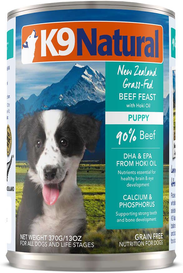 K9 Natural Puppy Beef Feast Grain-Free Wet Dog Food