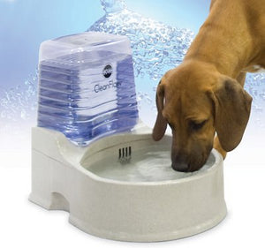 K&H CleanFlow Fontaine Filtrée avec Réservoir pour Chiens