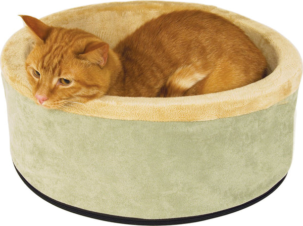 K&H Thermo-Kitty Cat Bed, Sage