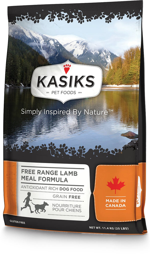 KASIKS Free Range Lamb Meal Formula Grain-Free Dry Dog Food