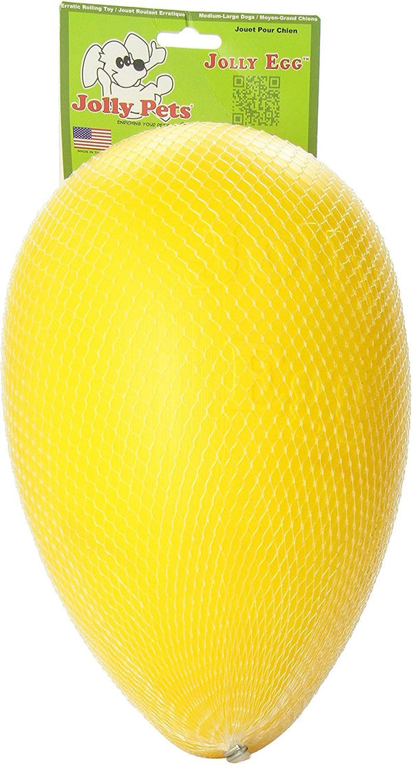 Jolly Pets Jolly Egg Dog Toy, Yellow